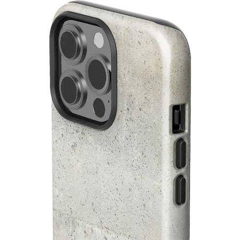 Natural White Concrete iPhone 15 Pro Impact Case